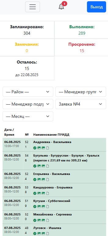 Скриншот сервиса